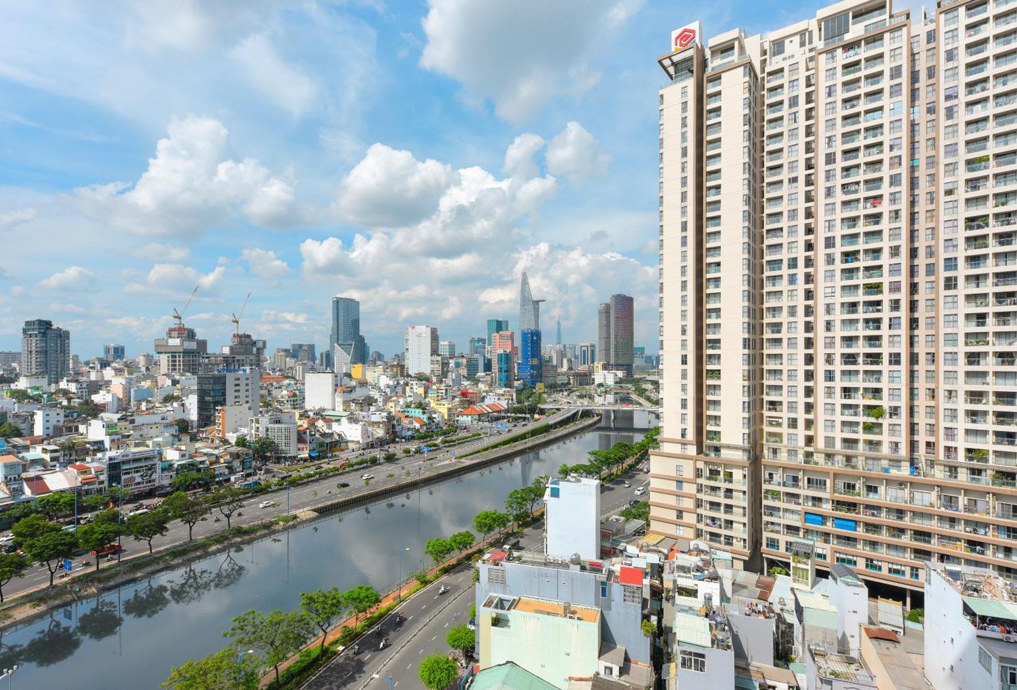 Can Ho Rivergate - Sai Gon, Quan 4 Ho-Chi-Minh-Stadt Exterior foto
