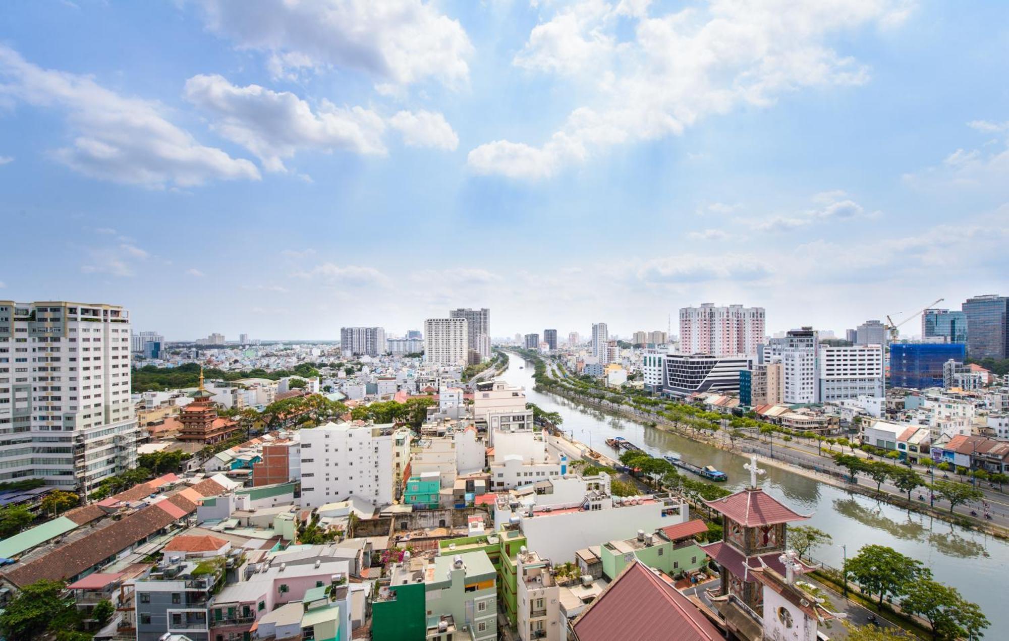 Can Ho Rivergate - Sai Gon, Quan 4 Ho-Chi-Minh-Stadt Exterior foto